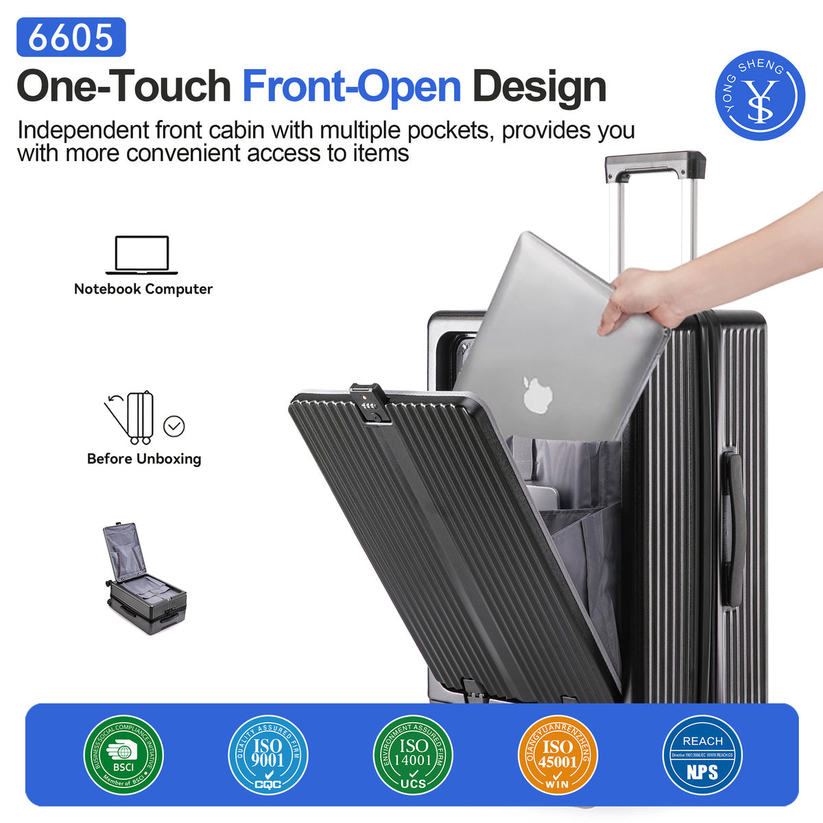 Spinner Travel Luggage